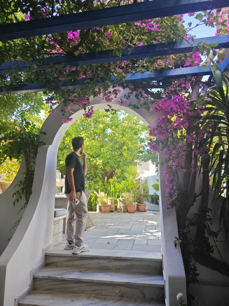 jardin del hotel helliniko