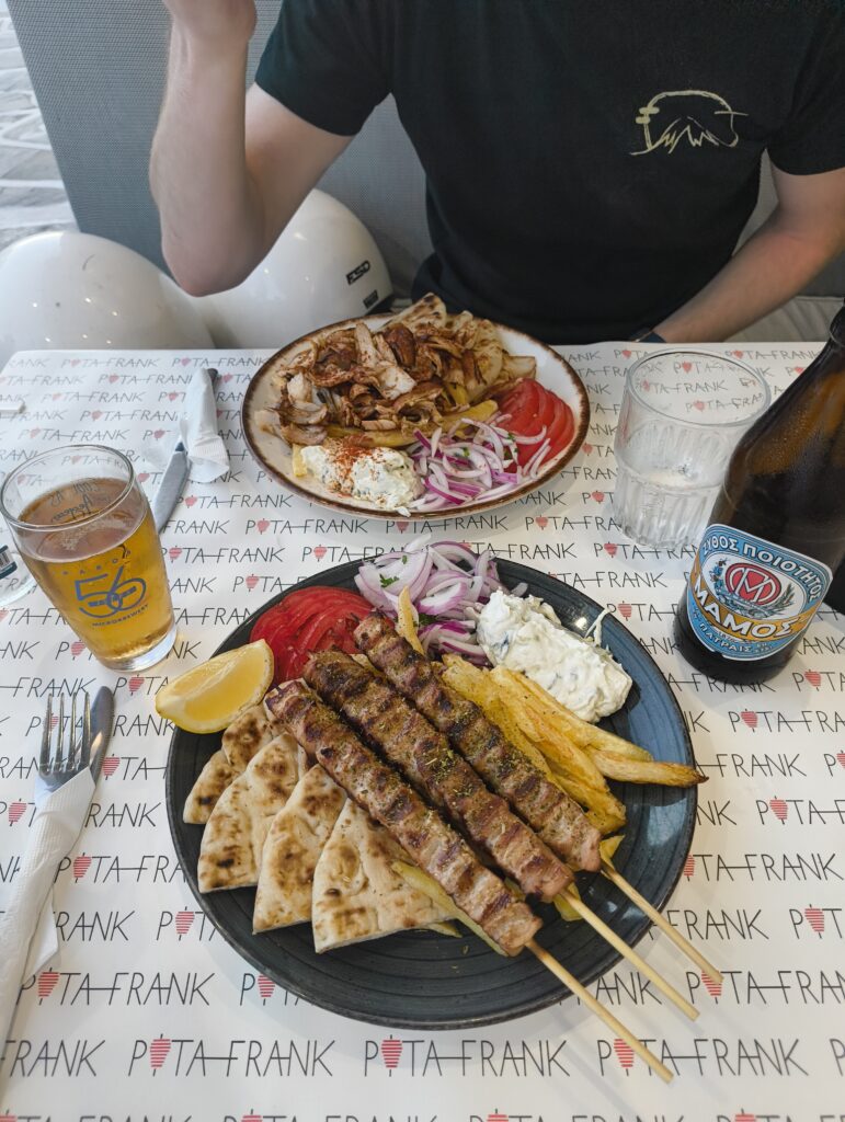 cena en Pita Frank